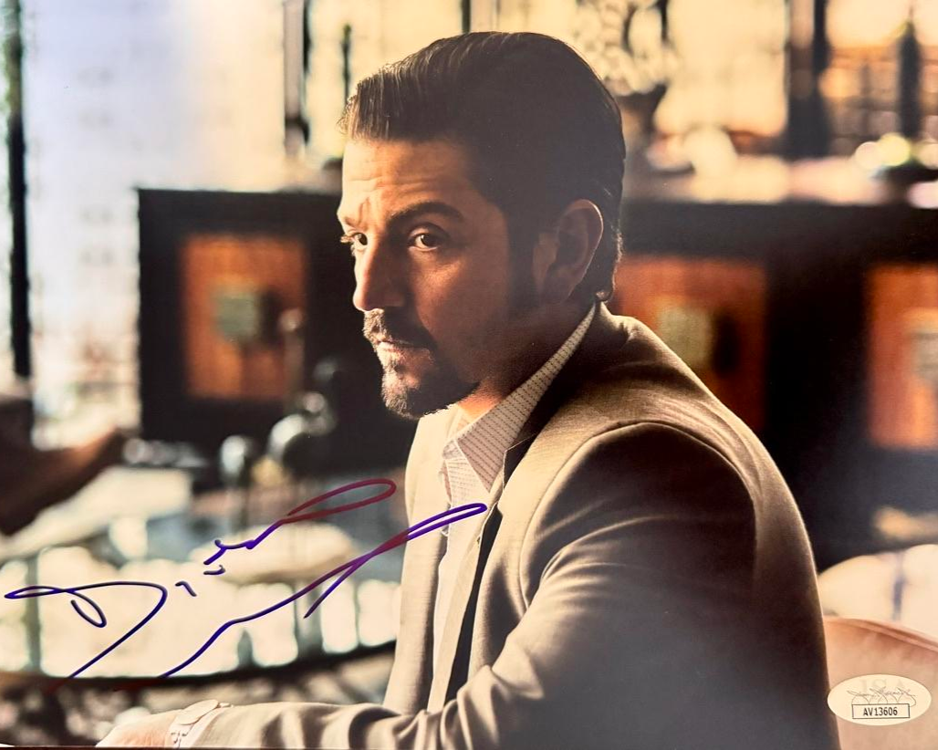 Diego Luna Signed 8x10 Photos (Narcos) - JSA COA